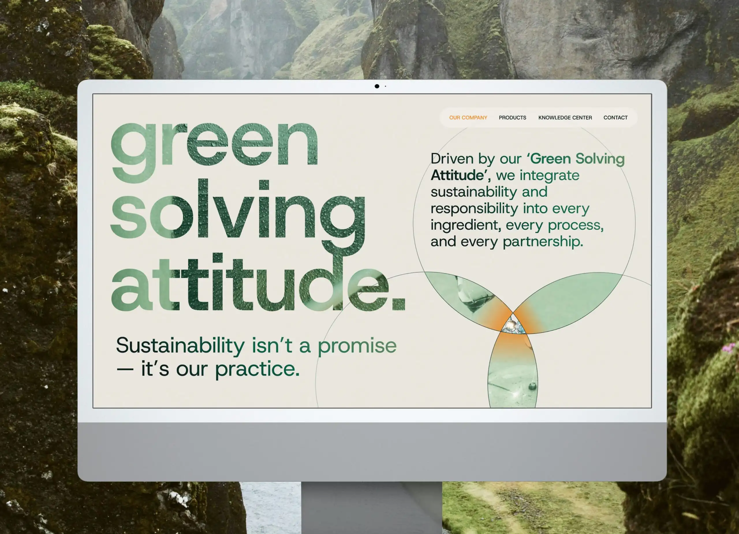 Minasolve website shown on a desktop screen